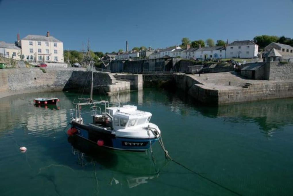 The Captain'S House Charlestown St Austell Екстер'єр фото