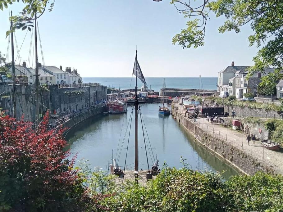 The Captain'S House Charlestown St Austell Екстер'єр фото